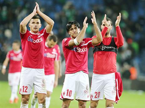 שומרים למימר מקום בחגיגות האליפות (אלן שיבר)