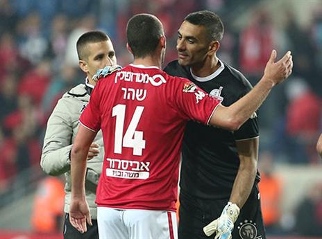 "שמח ששמרתי על שער נקי". גורש (צילום: אלן שיבר)