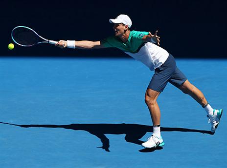 גם ברדיך לא עבד קשה מדי (gettyimages)