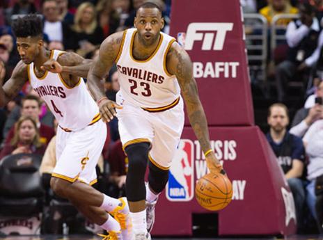 לברון ג'יימס. גם ספולסטרה סבל עימו (Getty)