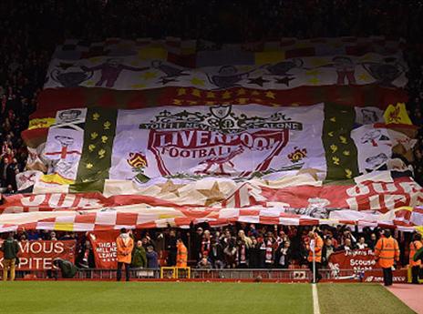 עוד תצוגה של אוהדי ליברפול (gettyimages)