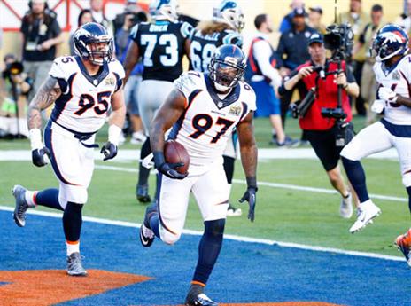 ג'קסון חוגג את הטאצ'דאון (Getty)