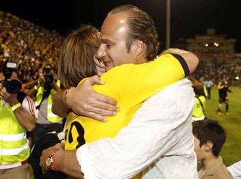 רוזנטל עם יאמר כששיחק בנתניה