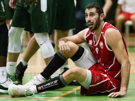 אריאלי. קאמבק נהדר לב"ש (צילום: עודד קרני, איגוד הכדורסל)