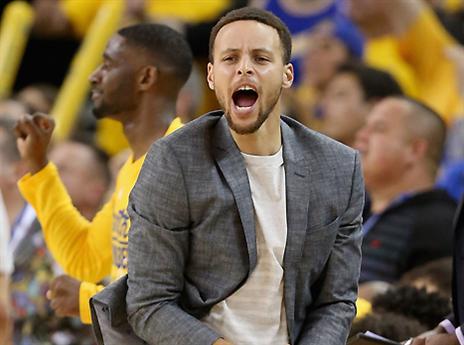 בפעם האחרונה בתור מעודד. קרי מתמוגג על אזרחי (gettyimages)