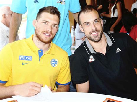 פעם היו באותה קבוצה. מקל והלפרין (אלן שיבר)