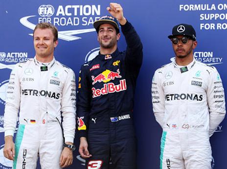 פול פוזישן מפתיע לריקארדו (getty)