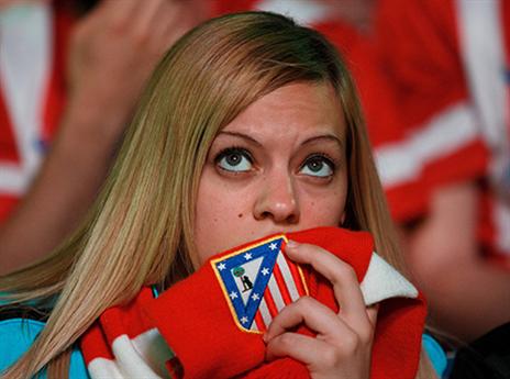 אוהדי אתלטיקו כמעט ואיבדו תקווה (gettyimages)