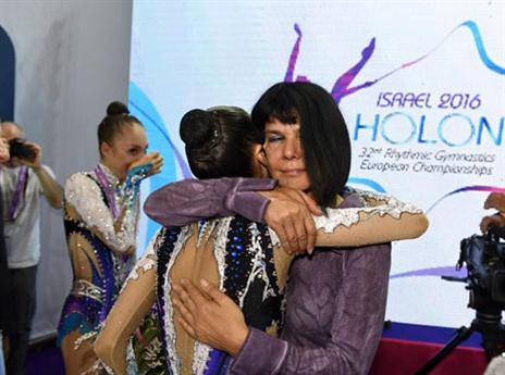 התרגשות על הפודיום (איגוד ההתעמלות בישראל)