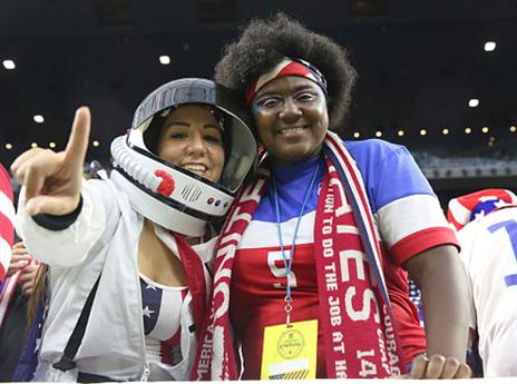 האמריקאים נהנו מאירוח הקופה (GETTYIMAGES)