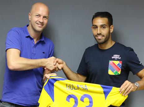 סימן וי על עוד מטרה. קרויף (צילום: מכבי ת"א)