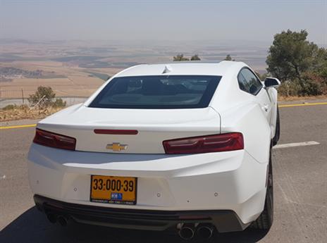 מראה מרשים במיוחד. שברולט קאמרו (צילום: כפיר כשריאן)