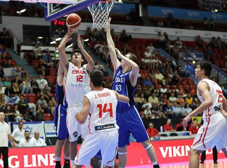 הספרדים שלטו בצבע (FIBA)