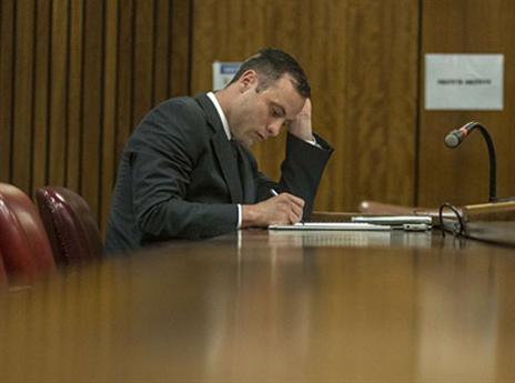 פיסטוריוס במשפטו (gettyimages)