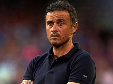 לואיס אנריקה. מחפש תואר ראשון העונה (getty)