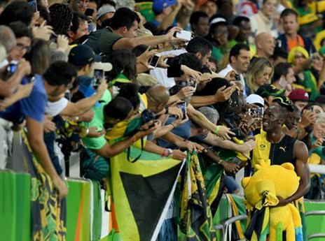 הקהל מת עליו. בולט (getty)