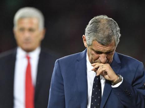 מאוכזב וכעוס. סנטוס (gettyimages)