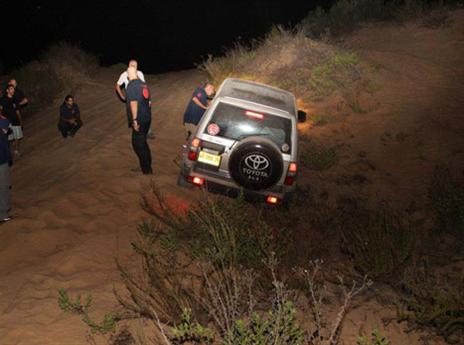 הבטן הרכה של אנשי השטח. שיפוע צד
