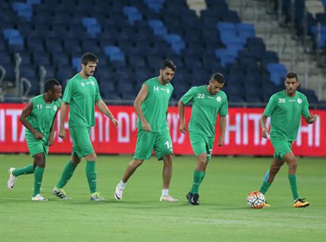 שחקני כפ"ס בהכנות אחרונות (יוסי שקל)