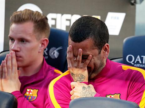 בברצלונה חיכו לו בכל מקום (gettyimages)