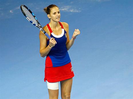 פלישקובה שרדה את המותחן (getty)