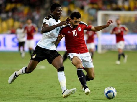 מוחמד סלאח. שער ובישול מול גאנה