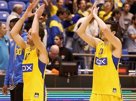 מכבי ניצחה את י-ם אחרי יותר משנה וחצי (צילום: אלן שיבר)