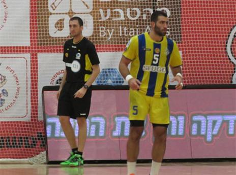 שלושה שערים בדרך לניצחון בדרבי. עומר גרא (עמוד הפייסבוק של מכבי ראשל"צ)