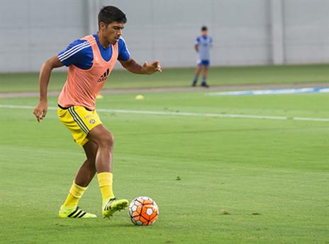 דור פרץ. זכה למחמאות מארבלדזה (צילום: עודד קרני)