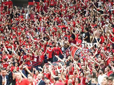 הקהל האדום בטירוף. המקום הראשון בהישג יד (דני מרון)