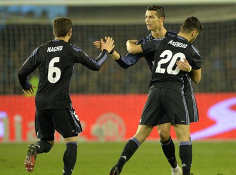 רונאלדו חוגג. שער ענק, אבל לא מספיק (Getty)