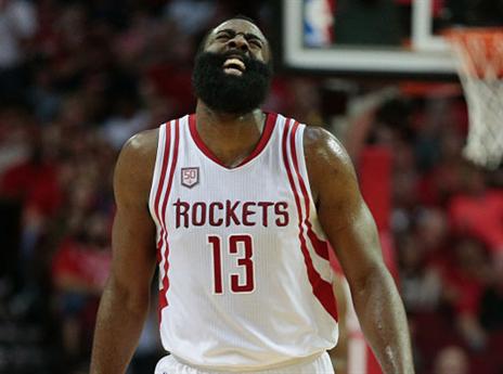 יש לו הרבה סיבות לחייך. ג'יימס הארדן (getty)