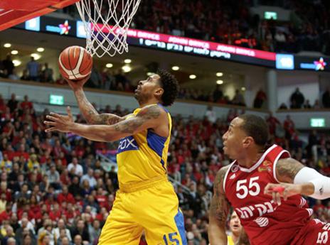 לנדסברג בליי אפ. מכבי לא התקשתה להגיע לטבעת (אלן שיבר)