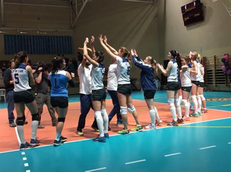 עשו היסטוריה. בנות ק.ק ת"א (איגוד הכדורעף)