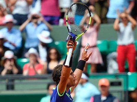 פתיחה מוצלחת לרולאן גארוס. נדאל (Getty)