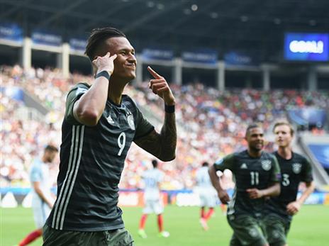 סלקה חוגג. ניצחון נהדר לגרמניה (getty)