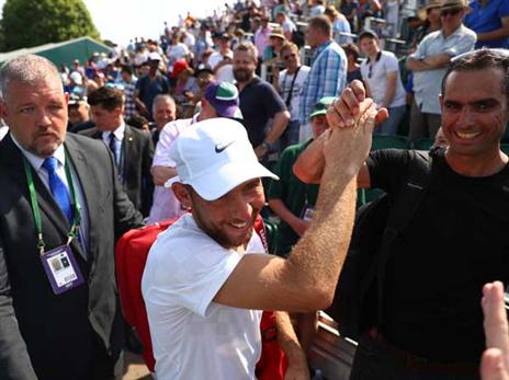 יש לו סיבה טובה לחייך (Getty)