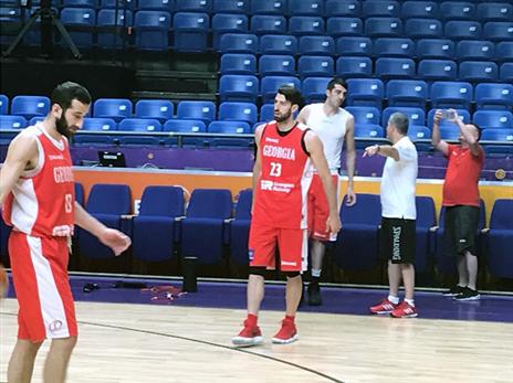 הגיאורגים נותנים כבוד לנבחרת ישראל