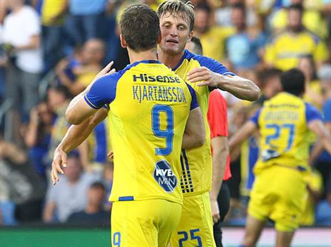 מרשים באימונים. שוינפלד