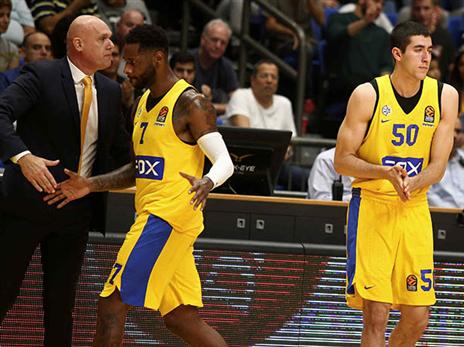 קיין: "שיחקנו נהדר מול אולימפיאקוס, רוצים לעשות את זה גם הערב" (אלן שיבר)