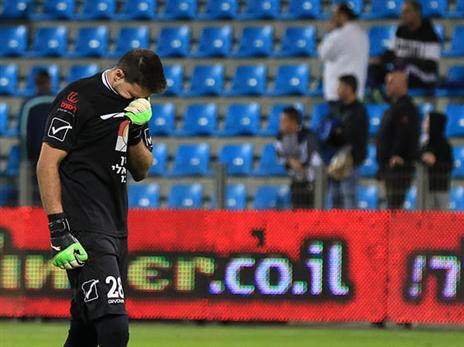 רם שטראוס, שוער הפועל עכו. עד מתי קבוצות ליגת העל ייפלו בקטנות (ערן לוף, סוכנות ג'יני)