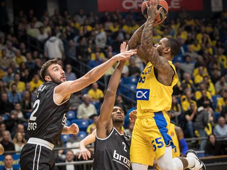 הניצחון החזיר את הצהובים למסלול. ג'קסון (צילום: עודד קרני)