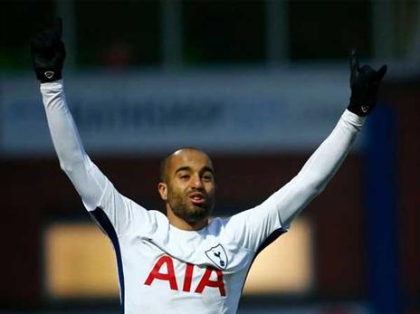 כבש שער בכורה. לוקאס (Getty)