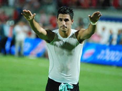 "אשמח לחזור לחיפה ביום מן הימים" (צילום: האתר הרשמי של מכבי חיפה)