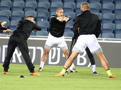 גולדנברג יפתח במרכז ההגנה (דני מרון)