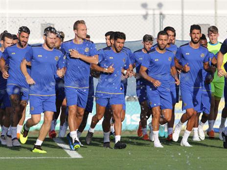 שחקני הנבחרת יצטרפו בהמשך (האתר הרשמי)