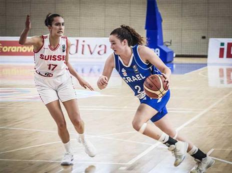 הקדטיות לא התקשו מול שווייץ (באדיבות איגוד הכדורסל)