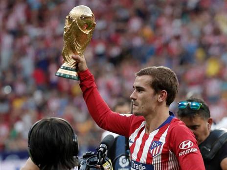 המשיך את קצב השערים מהמומנדיאל. גריזמן (getty)