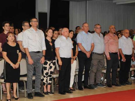 הטקס לזכרה של נועה חייט (באדיבות מכבי ישראל)