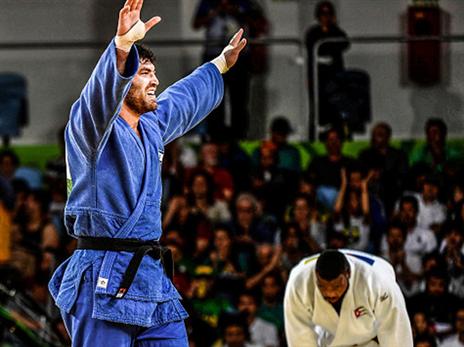 מתי נחזור לראות תמונות כאלו בג'ודו? (getty)